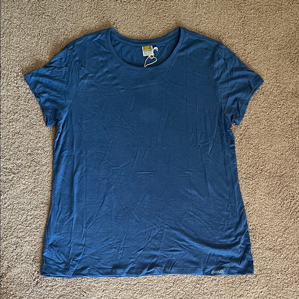 Onno Women’s Bamboo T-shirt Sea Blue